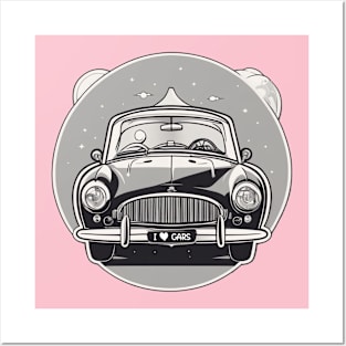 Vintage Cars Posters and Art